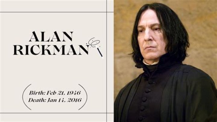 Details About Alan Rickman's Funeral | In Memoriam