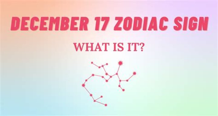 Discover Your Cosmic Connections: Unraveling the Secrets of the December 17 Zodiac Sign