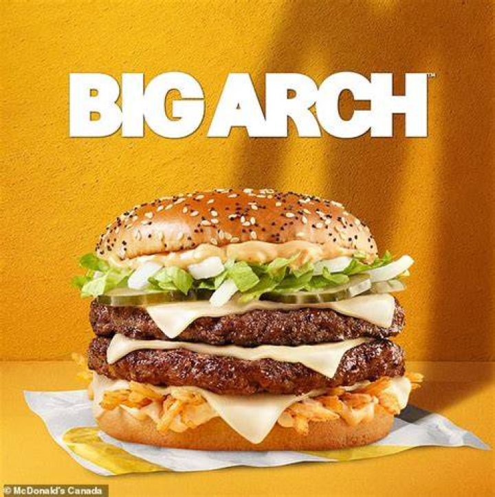 Discovering the Big Arch Burger at McDonald's