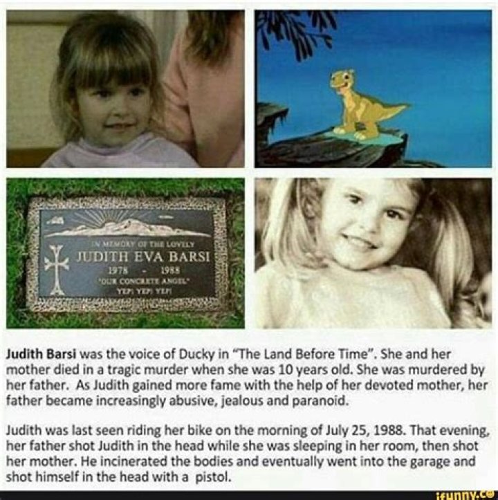 Judith Barsi: The Tragic Death of a Child Star