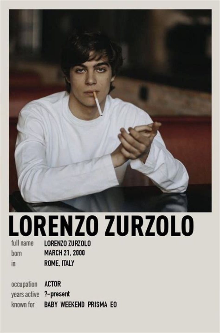 Lorenzo Zurzolo: The Rising Star in Italian Cinema