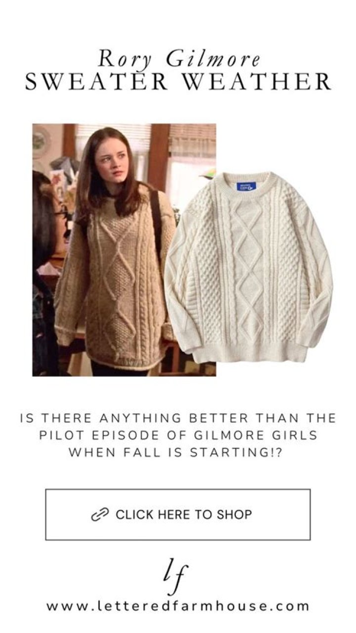Rory Gilmore Sweater: The Iconic Fashion Statement of a Generation