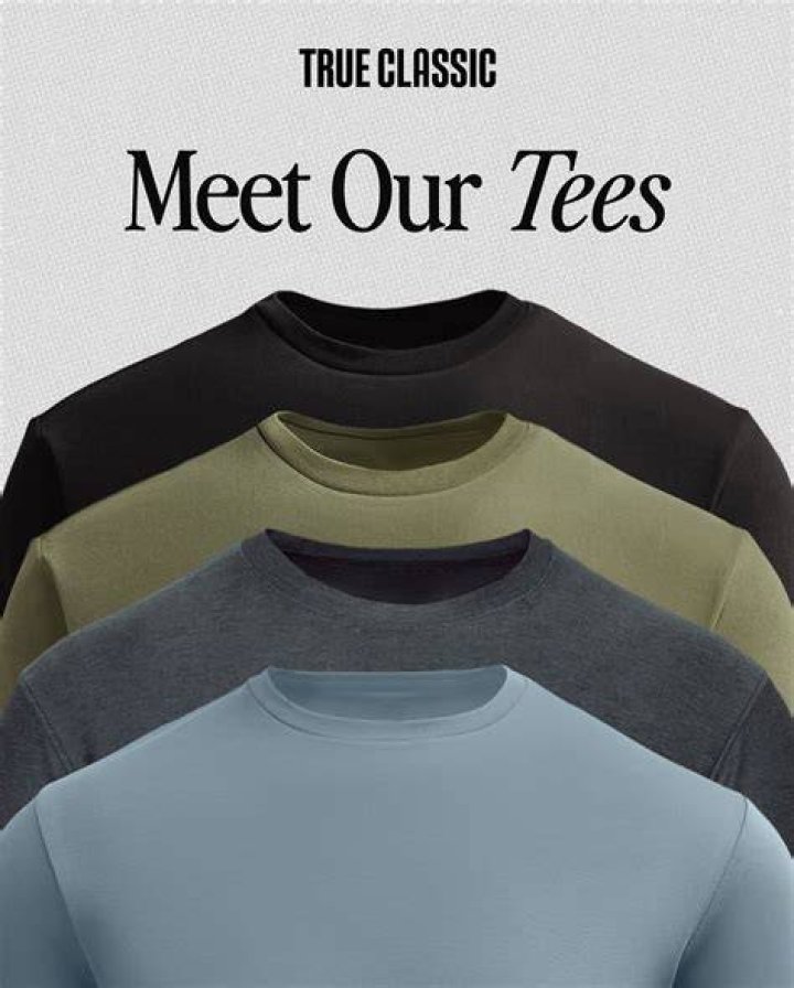 True Classic Tees: The Ultimate Guide to Timeless Fashion
