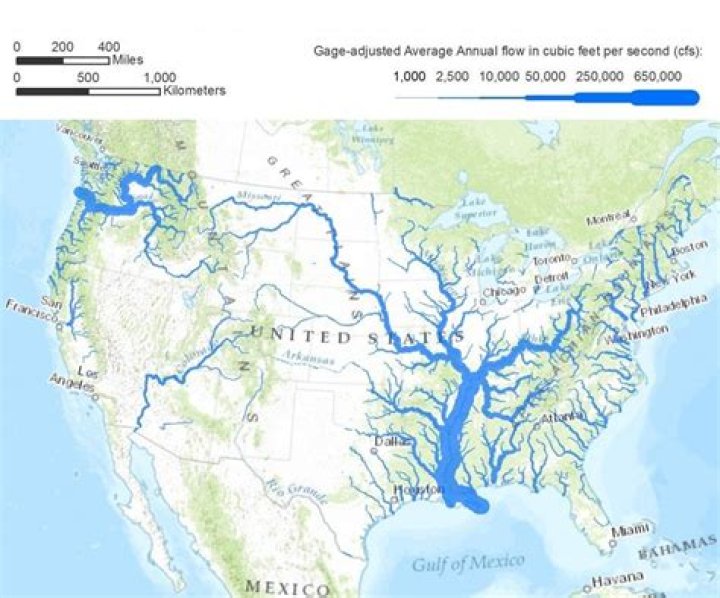 Which River Flows Farthest in the United States?